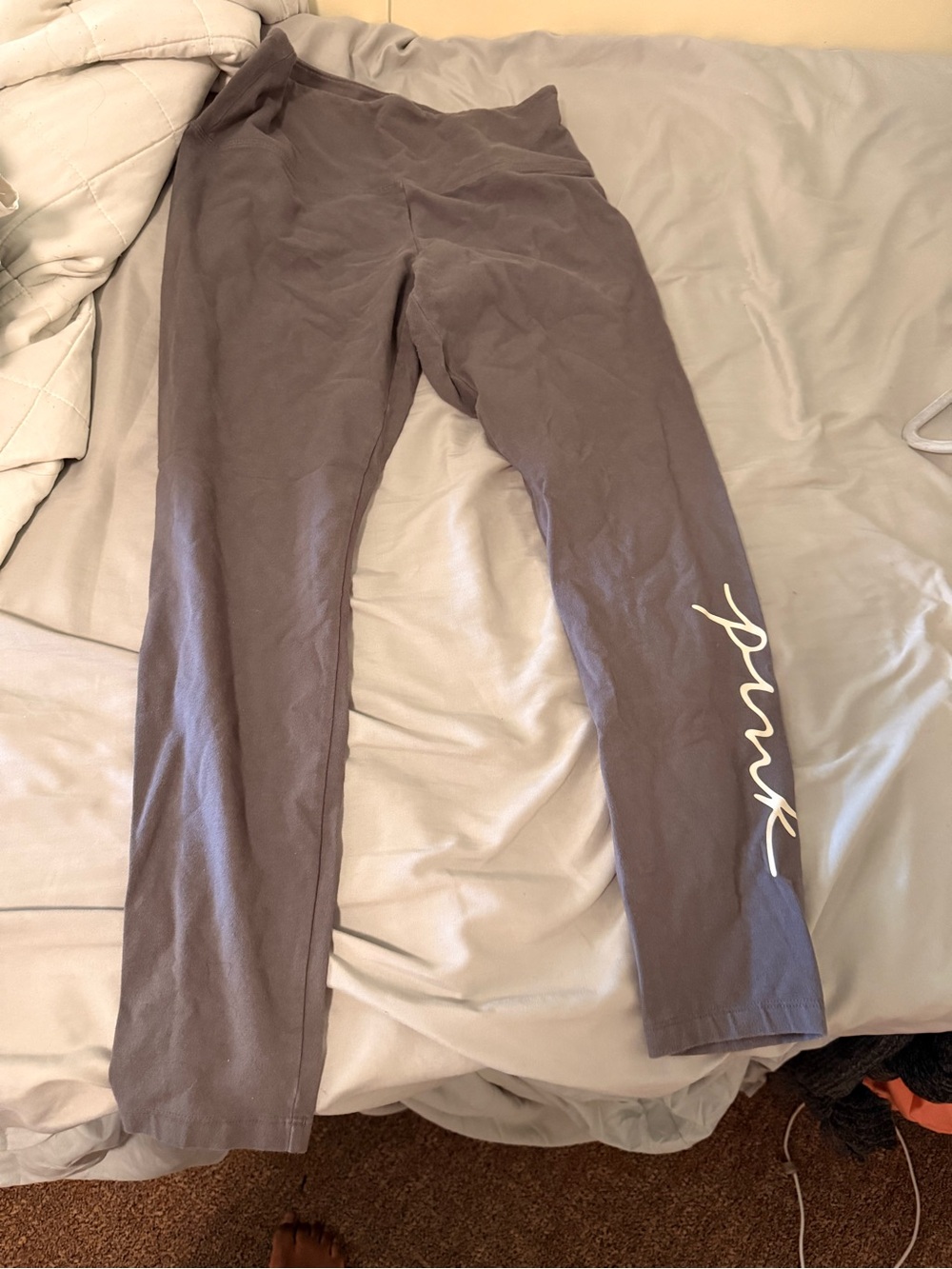 VS PINK Gray Leggings